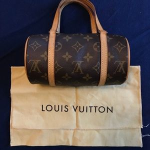 Authentic LV mini barrel purse